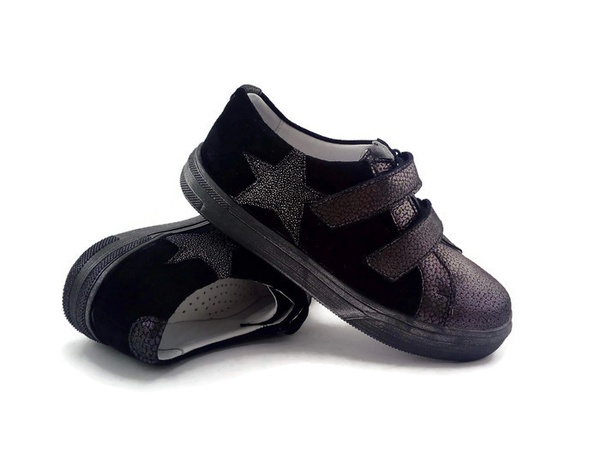 Kızlar için deri makosenler Tobi 32-37