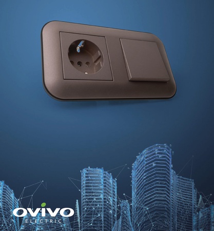 Выключатели Розетки OVIVO Турция