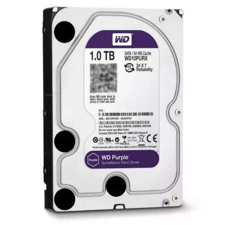 Фиолетовый жёсткий диск 1ТБ, 2ТБ, 3ТБ, 4ТБ, 6ТБ, 8ТБ SATA 3,5 "жёсткий диск для камеры видеонаблюдения AHD DVR  IP NVR "