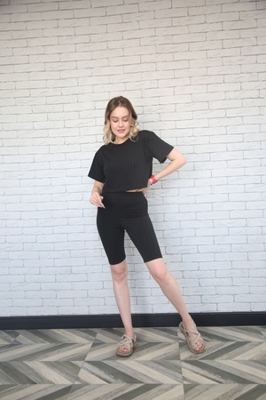 Стильные велосипедки женские из лапши