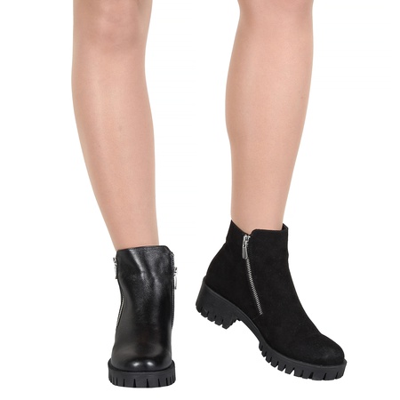 Женские ботинки, натуральная замша <G5002>