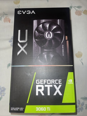 Игровая видеокарта EVGA GeForce RTX 3060 Ti XC 8 ГБ GDDR6