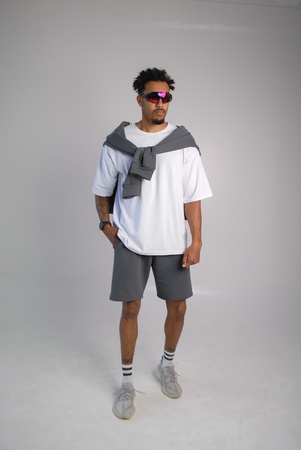 Футболка с длинным рукавом OVERSIZE Hi Mate