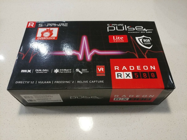 Графическая карта SAPPHIRE Pulse Radeon RX 580 8 ГБ GDDR5
