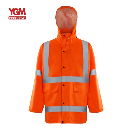 Комбинезон с защитной курткой Hi vis, рабочая одежда со светоотражающей лентой