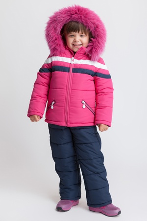 ЗИМНИЙ КОМБИНЕЗОН ДЛЯ ДЕВОЧКИ KD-1