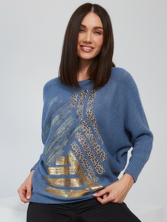 Женская одежда: джемпер женский, вязаный трикотаж