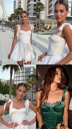 Топ бюстье на косточке к заказу