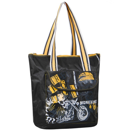 Сумка MK-C90607 Цвет: чёрно/жел