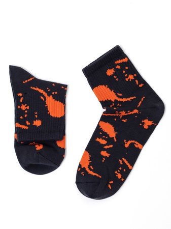 Erkek / bayan kısa çorap "Boya lekeleri" Dzen ve Smile