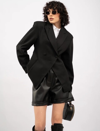 Пиджак приталенный оверсайз