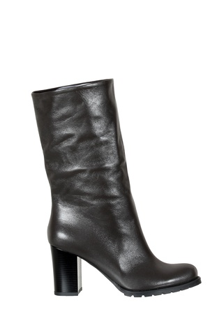 Женские полусапожки, натуральная кожа <G607>