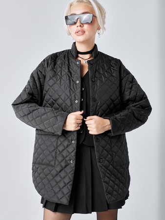 Kadın yarı sezon kapitone ceket