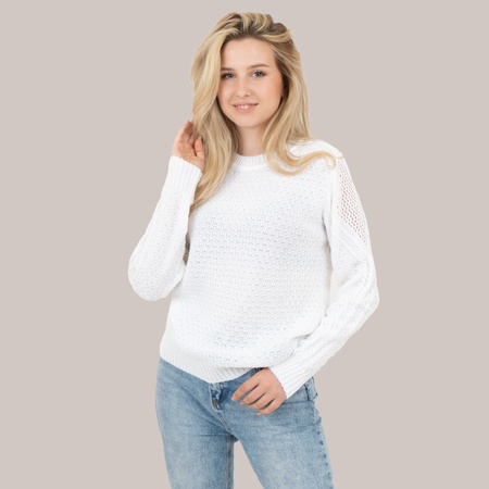 Джемпер женский Капелька белый