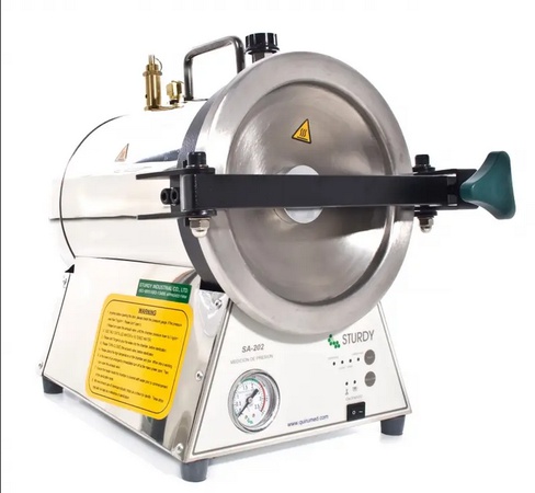 Laboratuvar için 10 litre kapasiteli otoklav