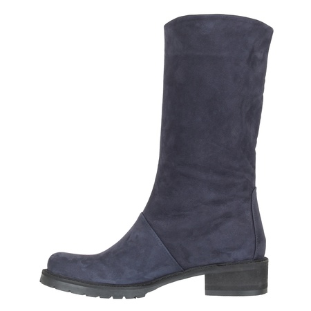 Женские полусапоги, натуральная замша <G901>