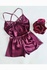 Luxury Satin Sleepwear Set (4 Pieces) – Model 1520
