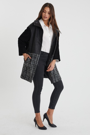 Leather jacket for women - Relaxed Fit