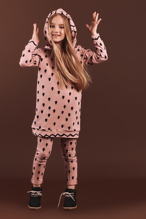 Kız için kapüşonlu.