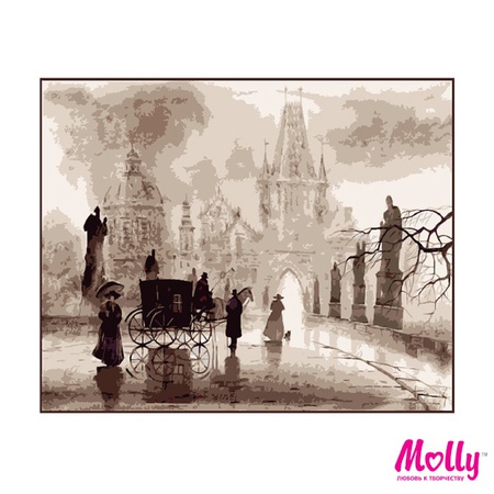 Paint by number Misty morning