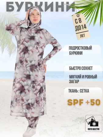 Буркини. Костюм для плавания и спорта