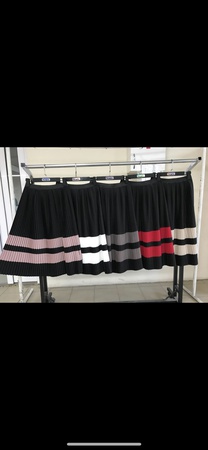 Юбки плиссе