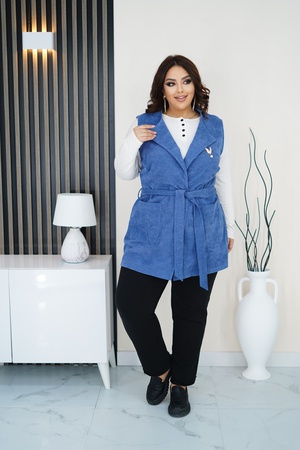 Жилет вельветовый №9344