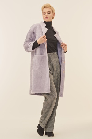 Пальто женское Silverfox модель 804-лаванда