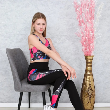 Женские спортивные легинсы с верхним комплектом