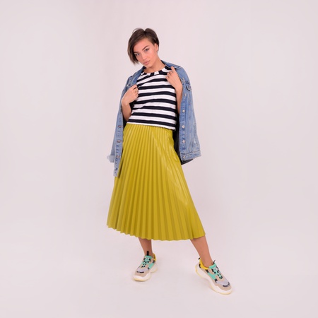 Юбка, жакет, рубашка, блуза