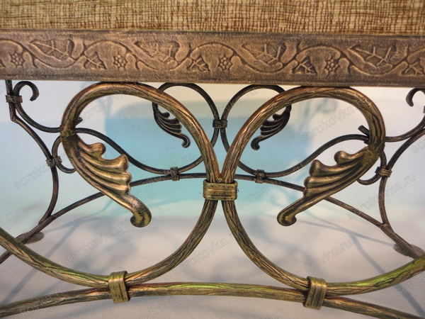 БАНКЕТКА КОВАНАЯ №2