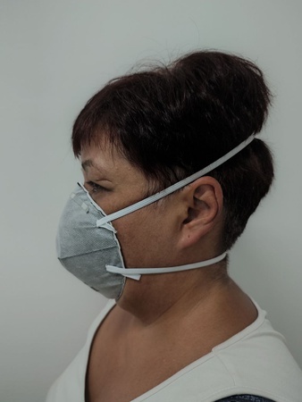 Фильтрующая полумаска (чашеобразный респиратор) модель N95 FFP2