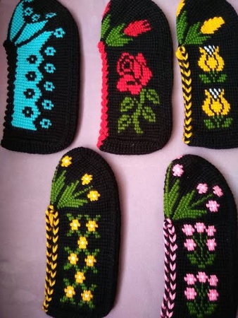 Женские пинетки-носки