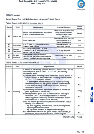 Нитриловые перчатки