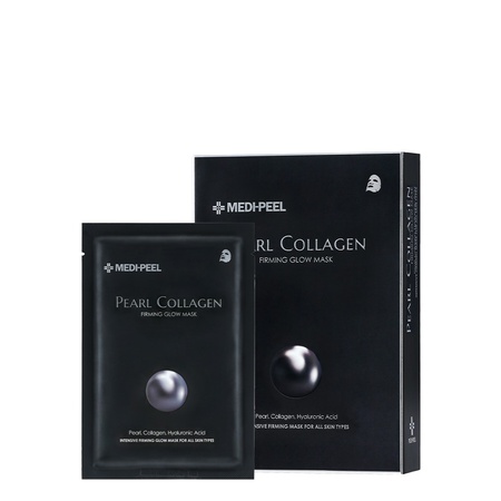 MEDI-PEEL PEARL COLLAGEN Укрепляющая маска для сияния кожи