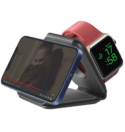 Kablosuz şarj cihazı 3'ü 1 arada