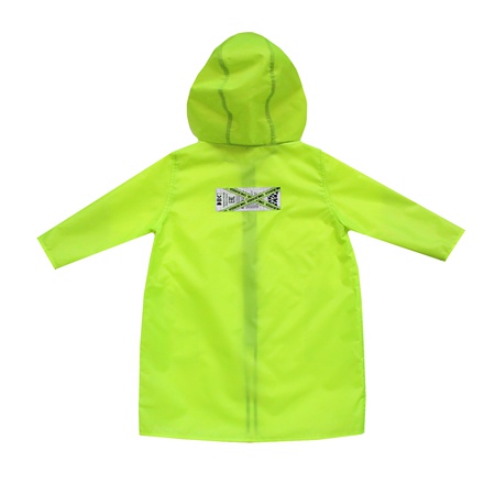 Дождевик "DNK.Russia" кислотно-зеленый