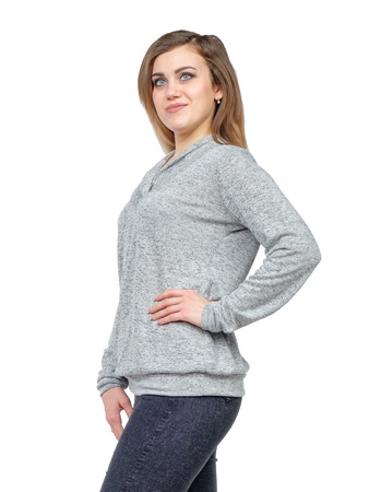 Kazak gri örme М-0158СС