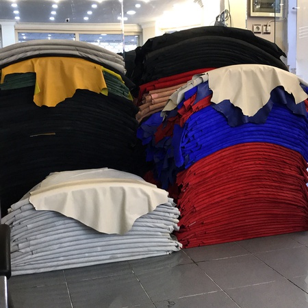 Кожаная ткань