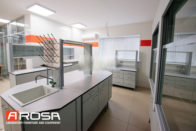 Столы островные лабораторные Ароса, доставка, гарантия, наилучшая цена