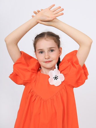 Платье детское "Весенний вальс"