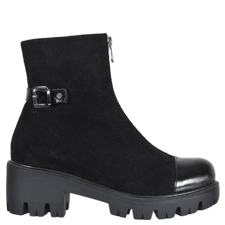 Женские ботинки, натуральная замша <G2042>