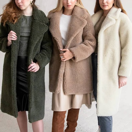 Женские жилетки из экомеха