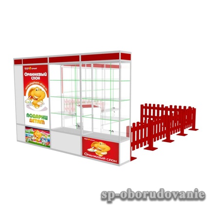 亭子用铝型材制成15平方米。