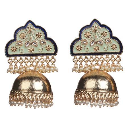 СИНЯЯ ЭМАЛЬНАЯ ПАРА ДЖУМКИСА