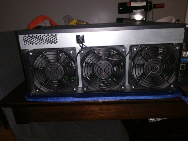 PandaMiner B7 PRO 8G، NEW، 360Mh / s، 1600W، 12 RX580، GPU Mining Rig، ETH
