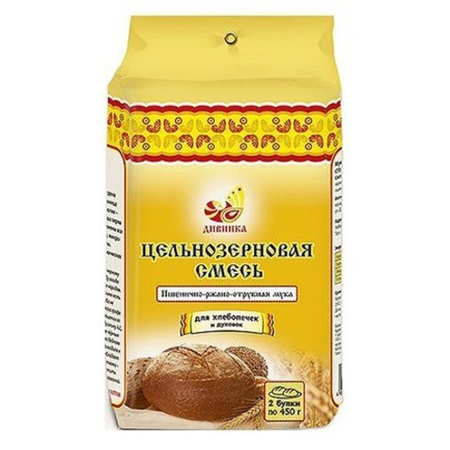 Un karışımı, Divinka, Fırıncılık, buğday-çavdar-kepek, 700 gr