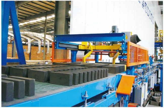 Otomatik tuğla üretim hattı