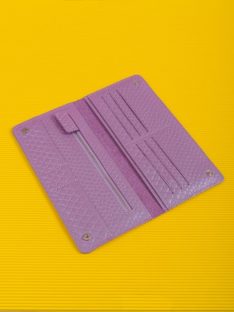 Longer wallet made of genuine leather KUT-130