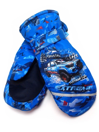 Membran kumaştan yapılmış çocuk eldivenleri